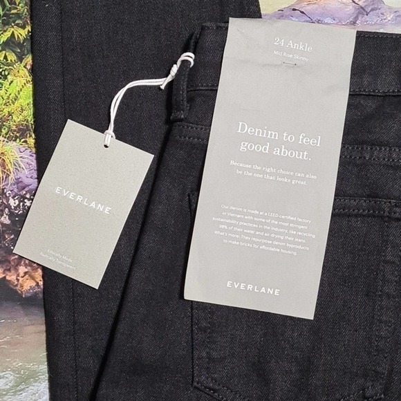 Everlane Lot of 2‎ Skinny Ankle Jeans Size 24 NWT - Picture 11 of 12